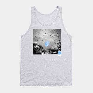 OCEAN AZUL - white full  by COLORBLIND WorldView Tank Top